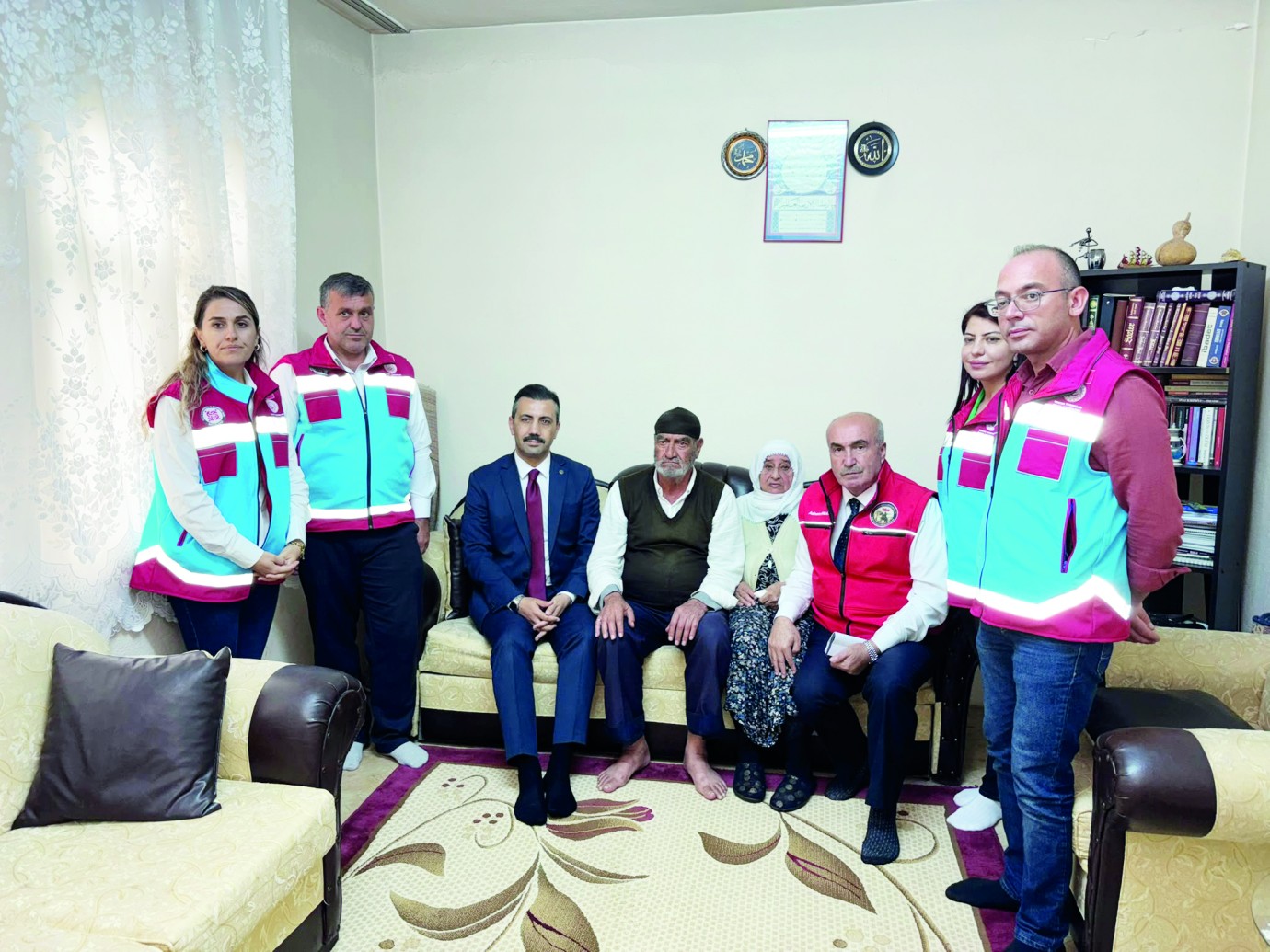 Dünya Yaşlılar Günü’nde Battalgazi’de Anlamlı Sürpriz