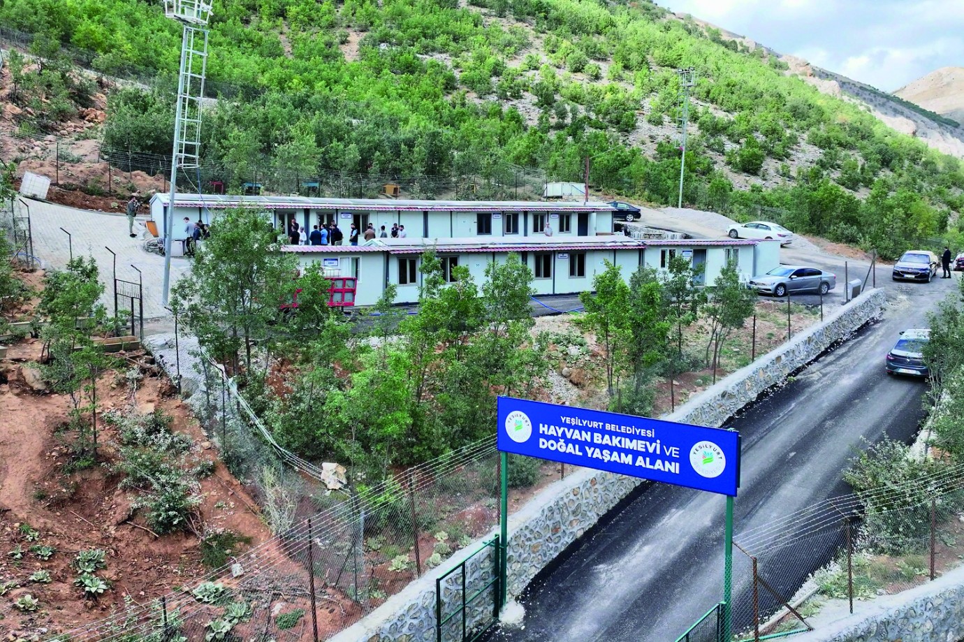Başkan Geçit, Hayvan Bakımevi ve Doğal Yaşam Alanını İnceledi