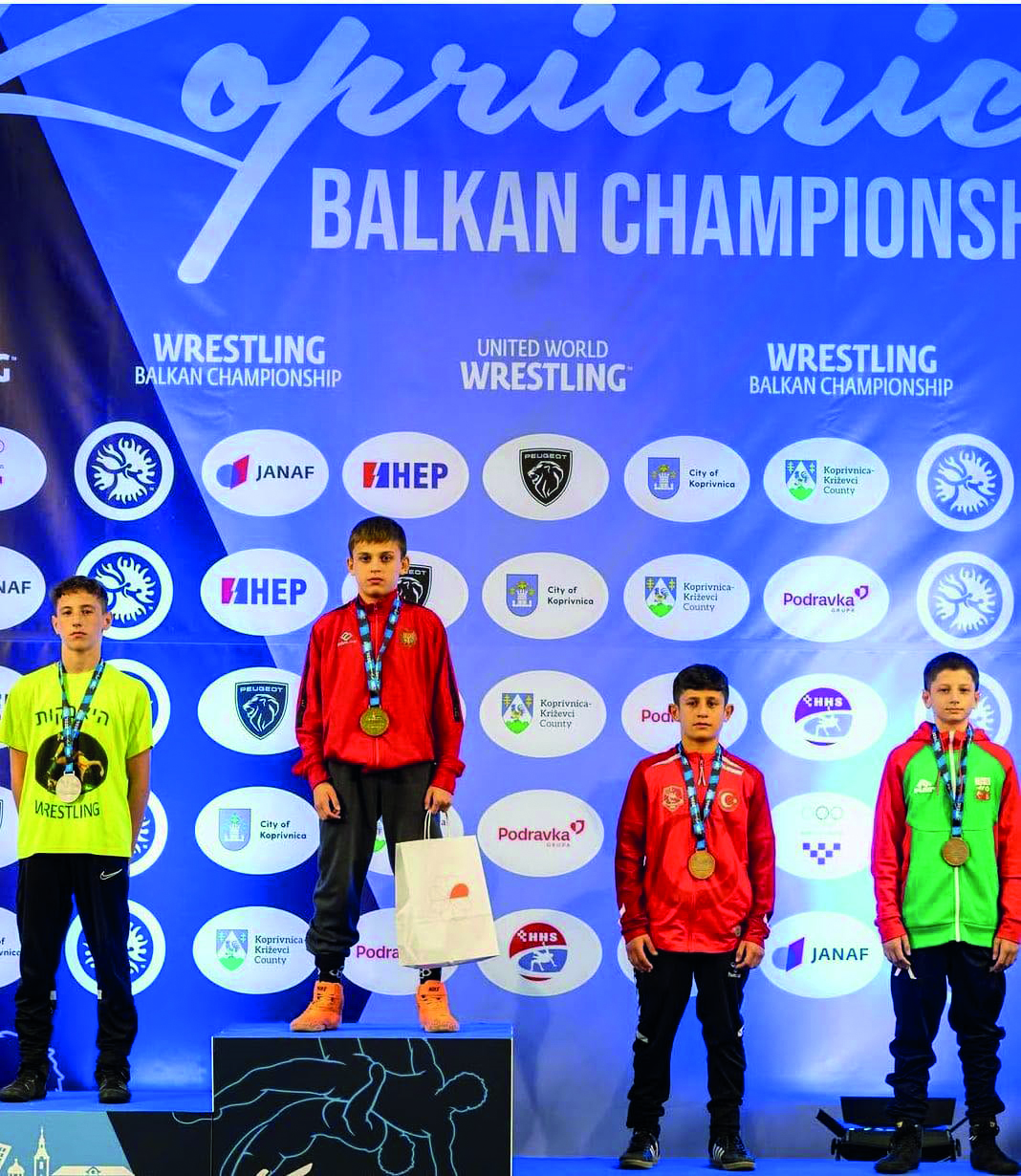 Erzincanlı Güreşçi Balkan Şampiyonası’nda Bronz Madalya Kazandı 