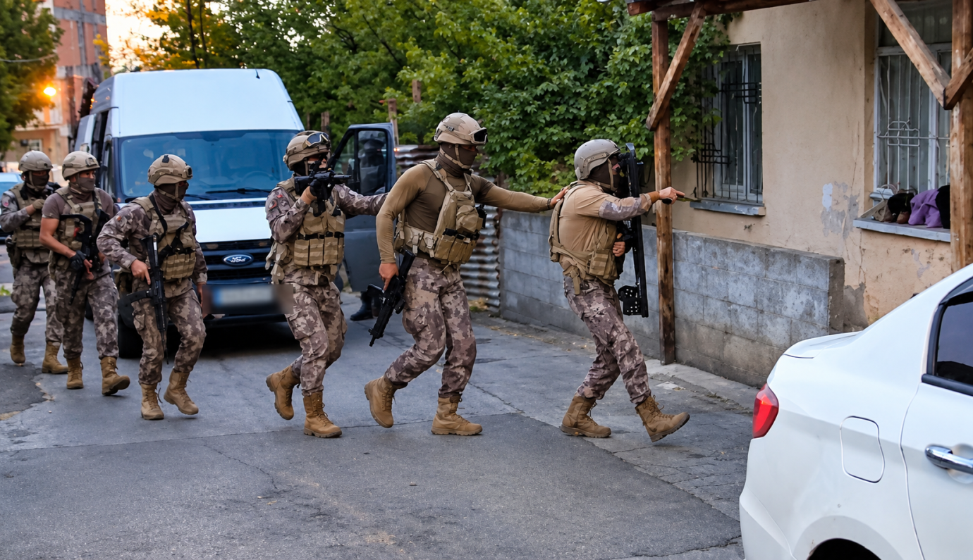 Suç örgütlerine şafak operasyonu: 9 tutuklama