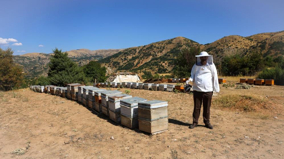 60 yıllık gelenek toprak kovanlarda yaşatılıyor