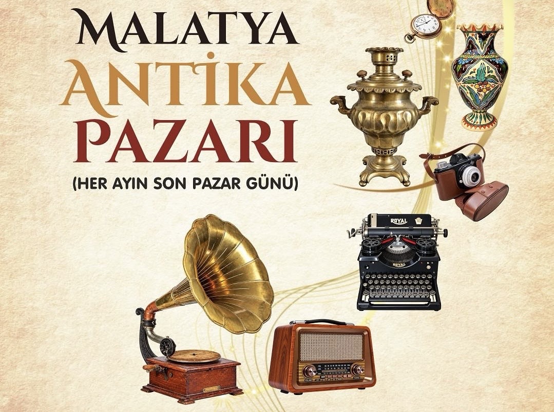 Malatya’da antika pazarı kuruluyor