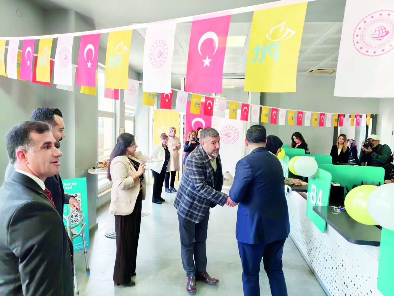 Malatya PTT’de 186’ncı Yıla Özel Kutlama