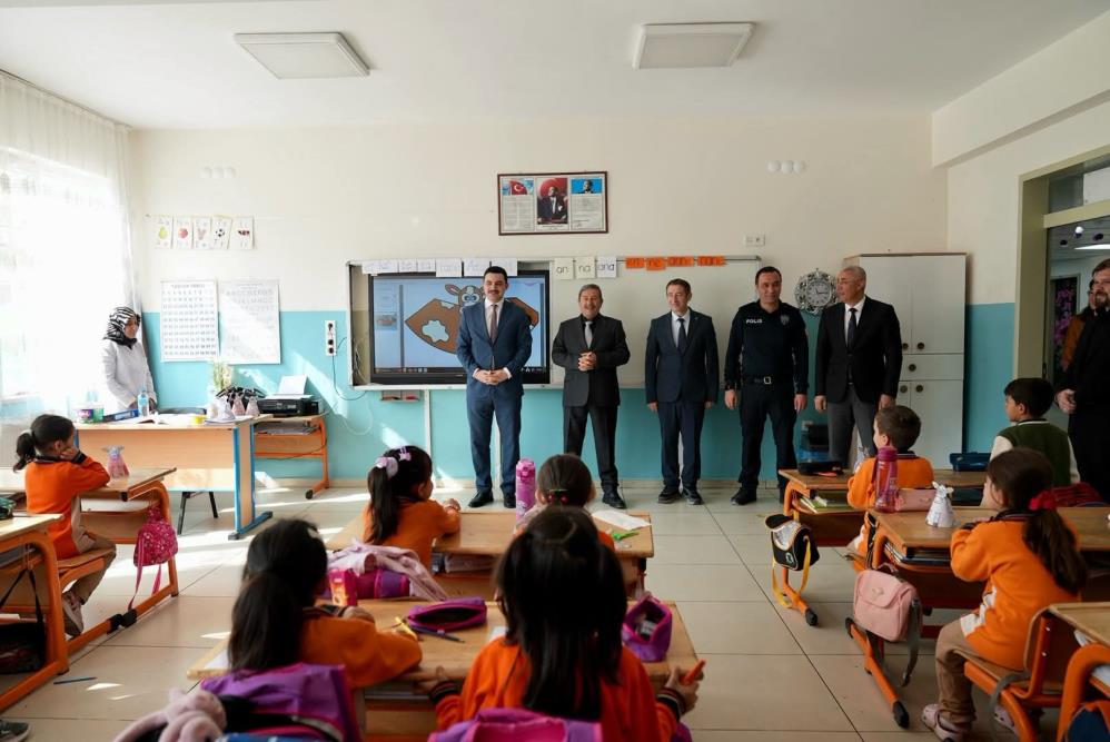 Darende'de eğitim kurumlarına ziyaret