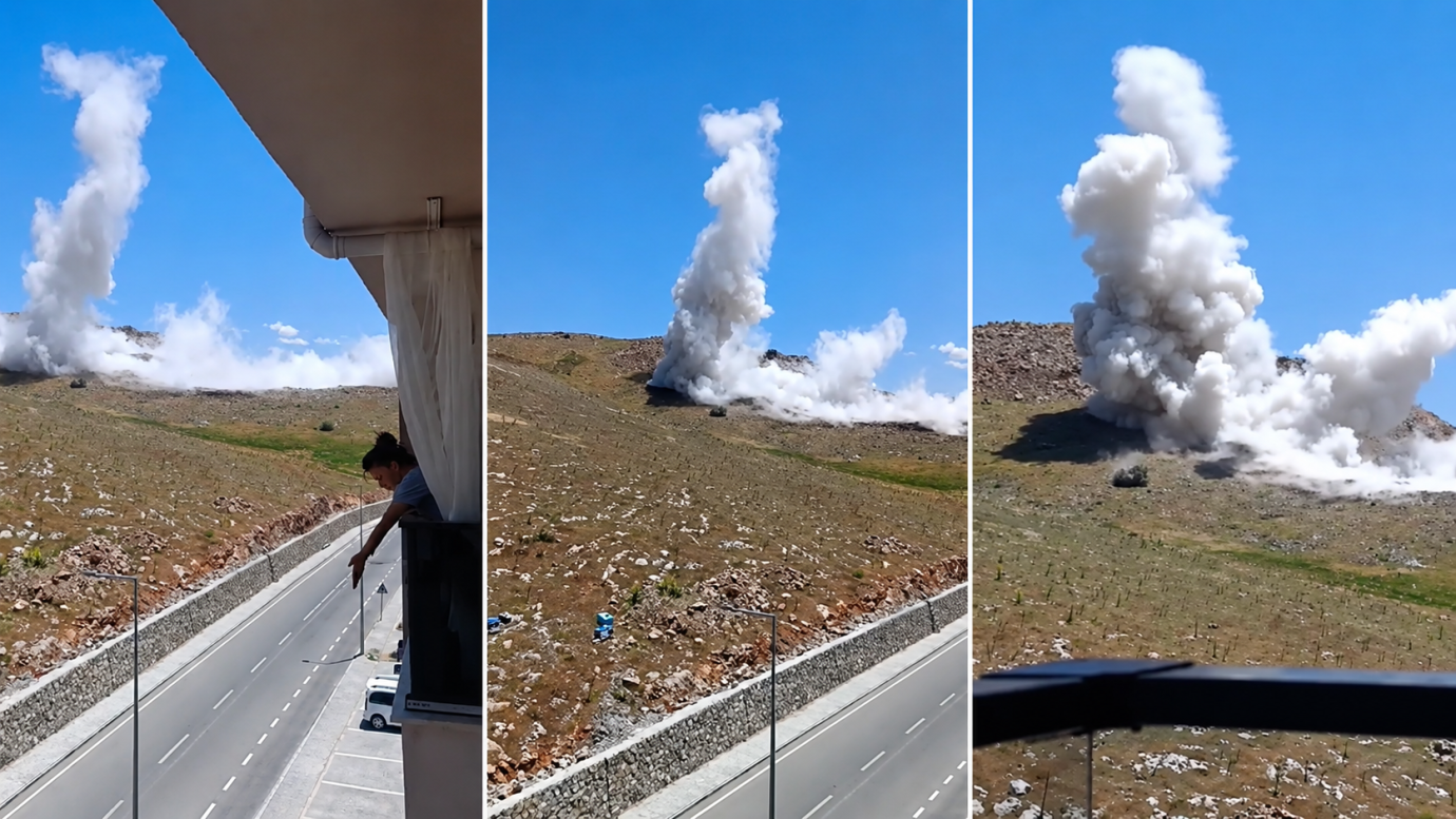 Malatya’da dinamitli çalışma tepkisi: Her patlama deprem gibi hissediliyor